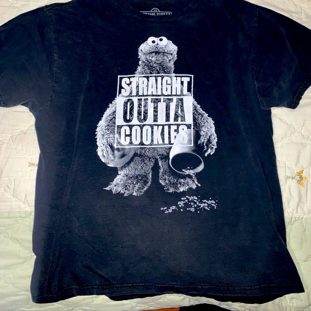 Cookie Monster Sesame Street shirt